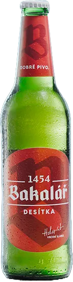 BAKALÁŘ 10° výč.sv. 0,5l sklo