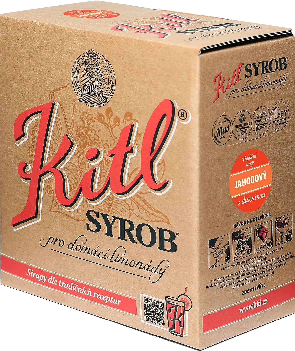 KITL BIB 5L JAHODA SYROB