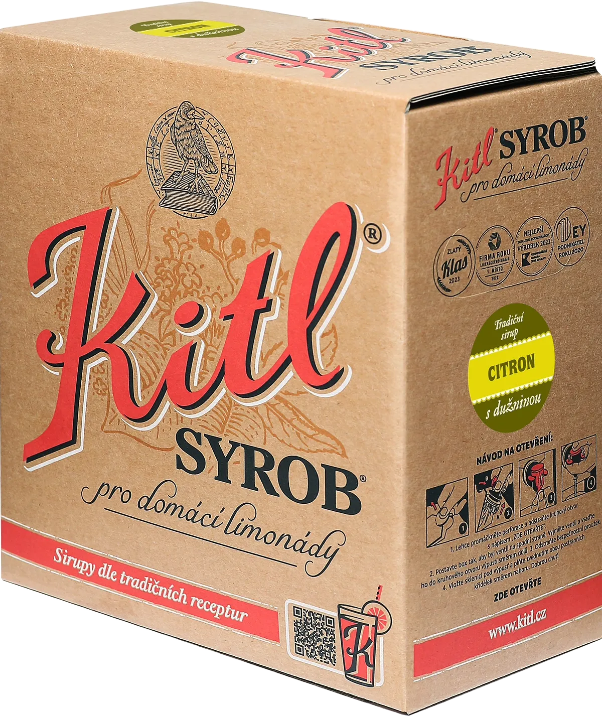 KITL BIB 5L CITRON SYROB