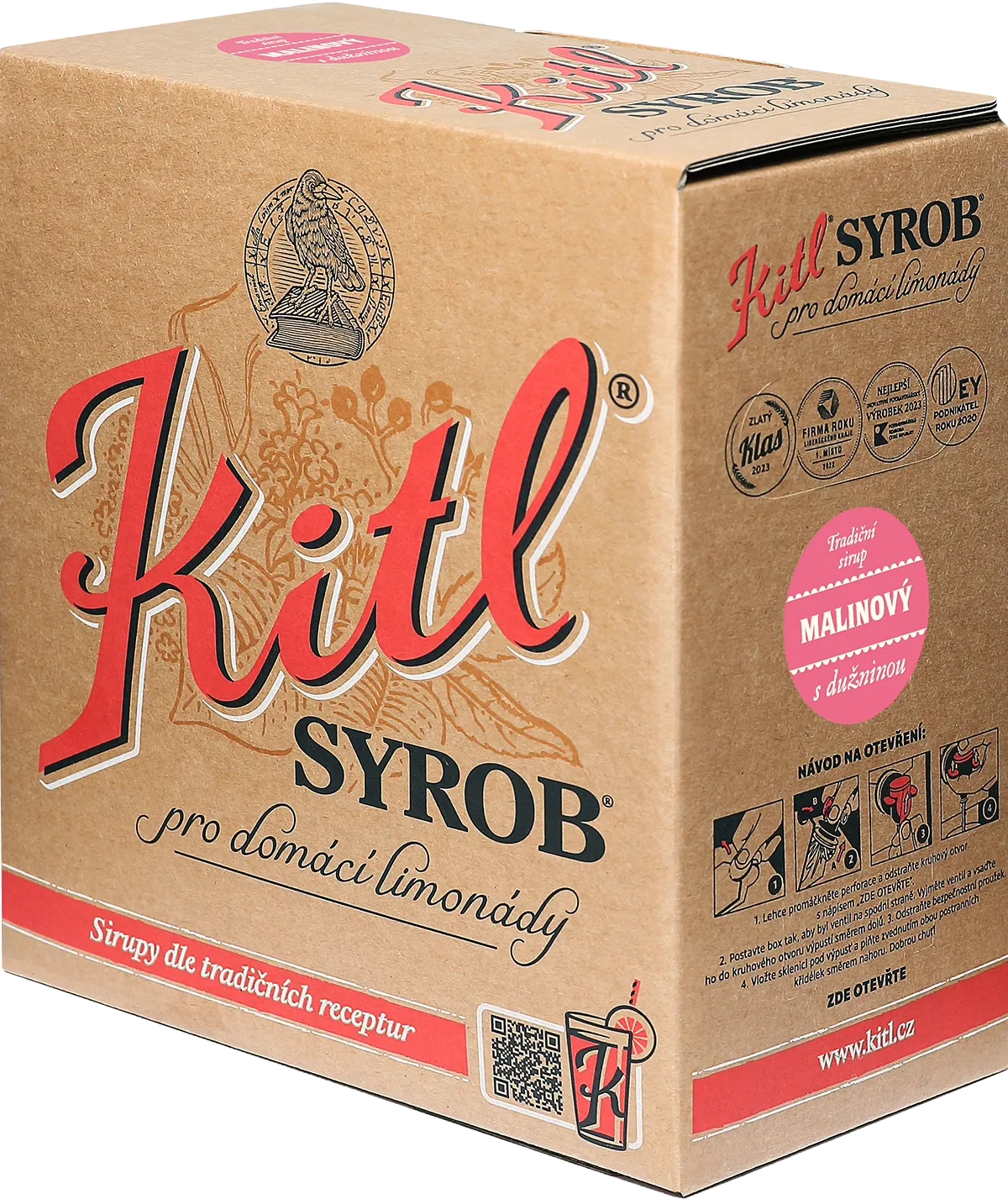 KITL BIB 5L MALINA SYROB