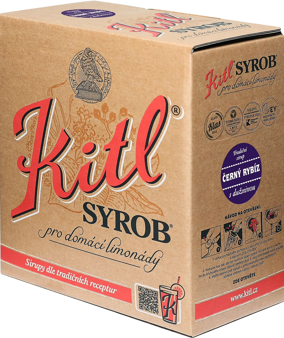 KITL BIB 5L ČERNÝ RYBÍZ SYROB