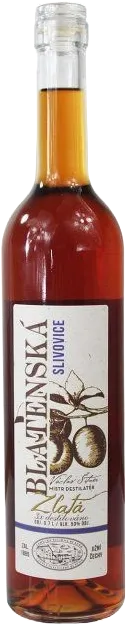 SLIVOVICE zlatá Blatenská s krabičkou 50% 0,7l