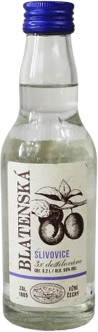Produkt SLIVOVICE Blatenská 50%  0,2L Obrázek