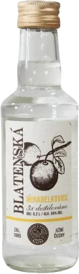 Produkt MIRABELKOVICE Blatenská 50%  0,2L Obrázek