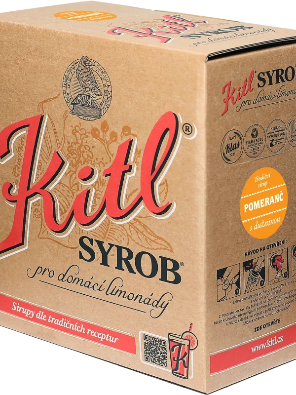 Produkt KITL BIB 5L POMERANČ SYROB Obrázek