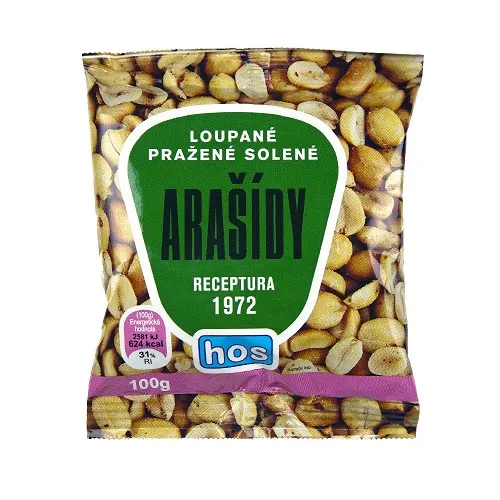 Produkt ARAŠÍDY RETRO SOLENÉ 100g pražené Obrázek
