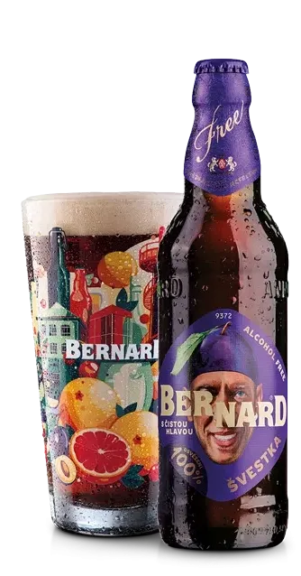 Produkt BERNARD 0,5l ŠVESTKA nealko Obrázek