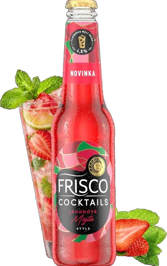 FRISCO Jahodové Mojito 0,33L