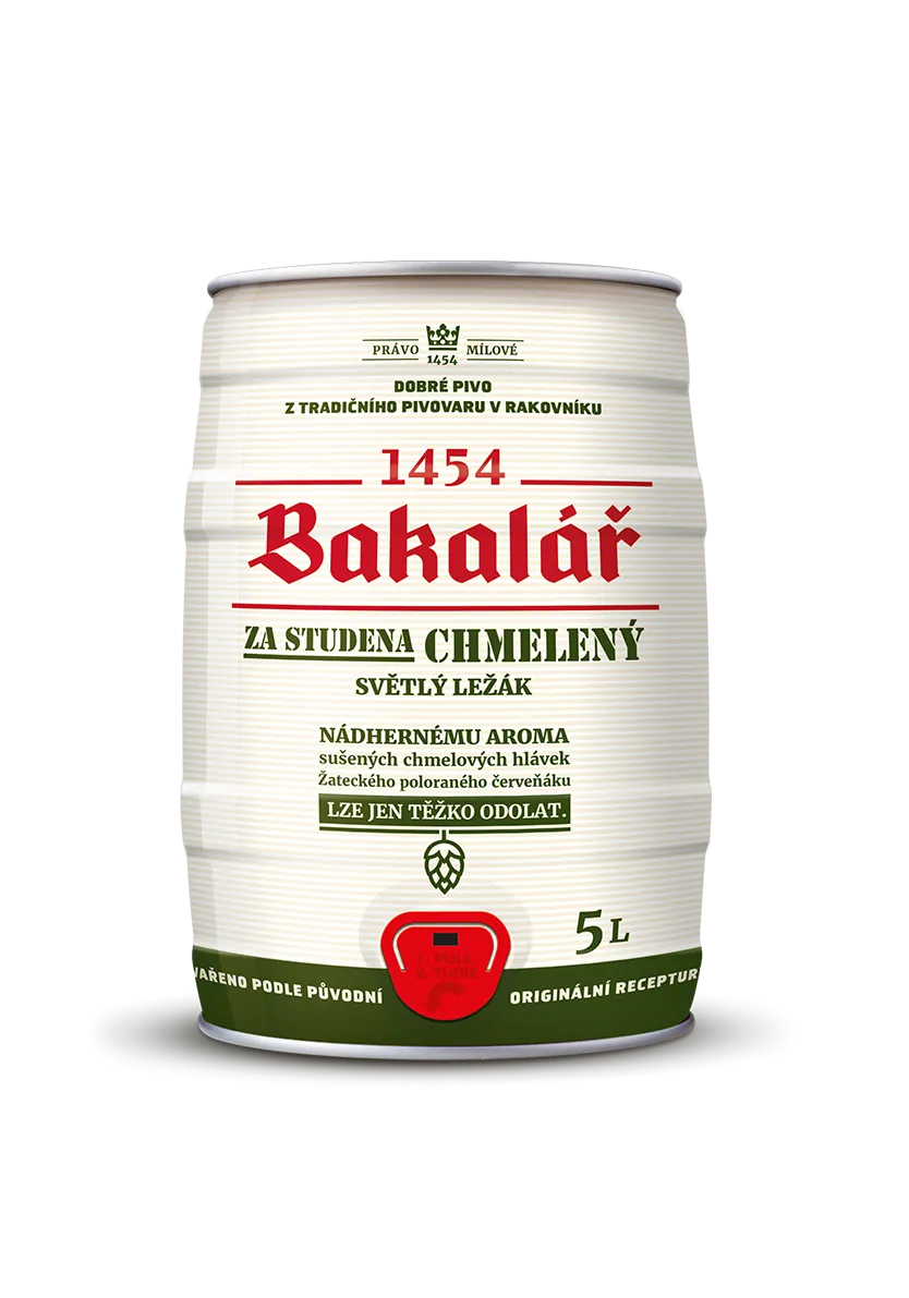 BAKALÁŘ lež.stud.chmel.soud 5l