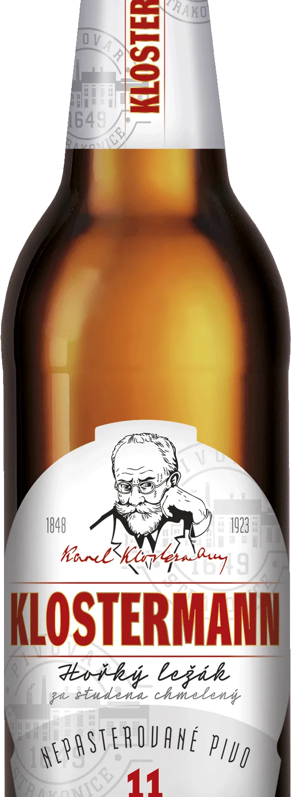 KLOSTERMANN stud.chmel sv.lež. 0,5l sklo Strakonice