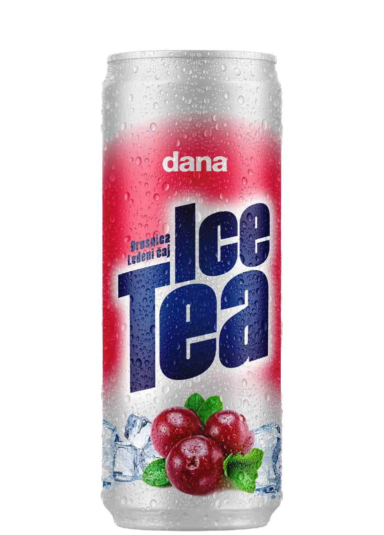 DANA ICE TEA BRUSINKA 0,33L/12 PLECH