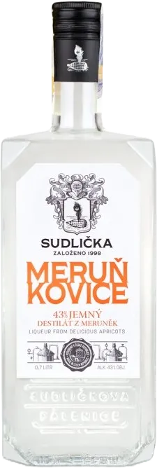 MERUŇKOVICE Sudlička 43% 0,5l