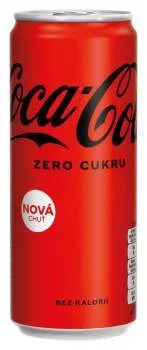 COCA COLA zero 0,33L/24 PLECH