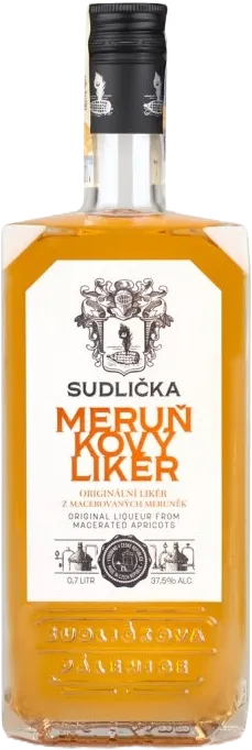 MERUŇKOVÝ LIKÉR Sudlička 37,5%  0,7l
