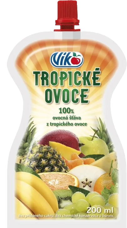 VIKO TROPICKÉ OVOCE 100% 200 ml