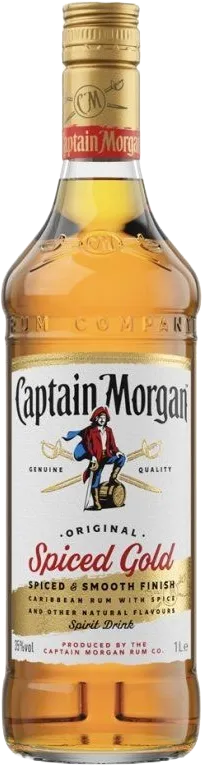 Captain Morgan Spiced Gold 1l 35%