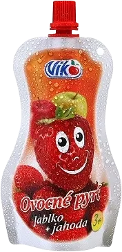 VIKO ovo.pyré JABL/JAHODA 120G