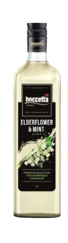BOCCETTA Černý bez & Máta 1L
