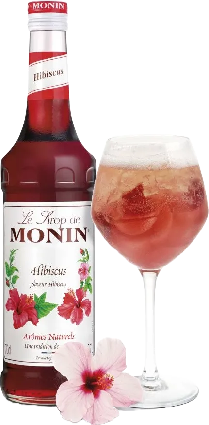 MONIN HIBISCUS/ibišek/0,7l