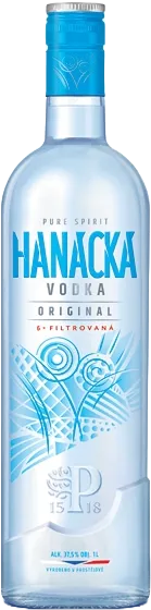 Hanácká Vodka 37,5%  1l