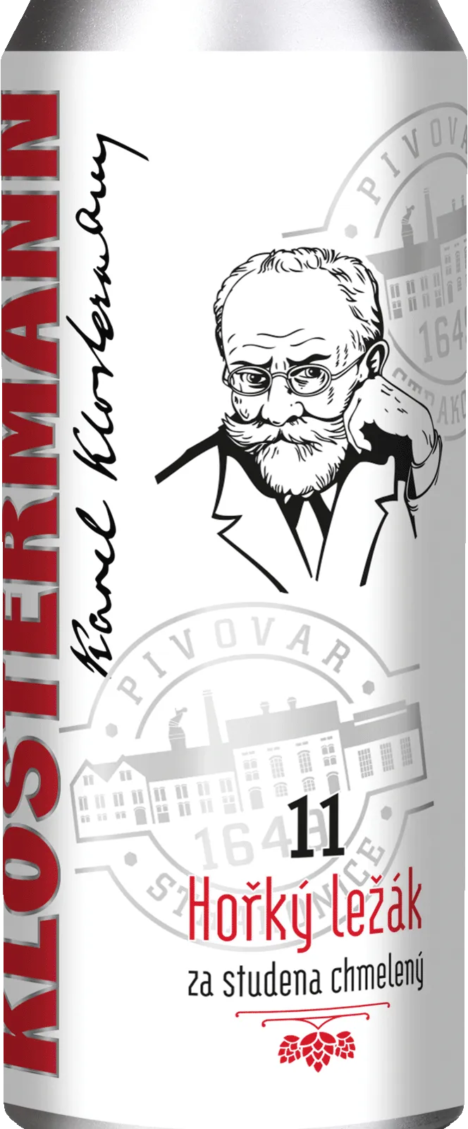 KLOSTERMANN sv. lež. 0,5l plech Strakonice
