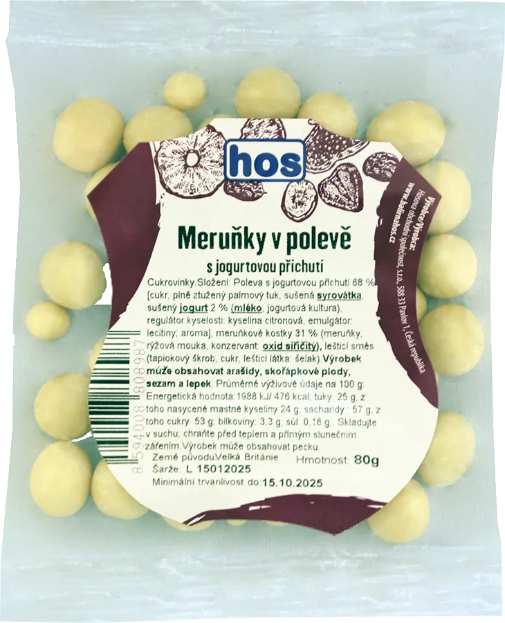 MERUŇKY v jogurtu 80g