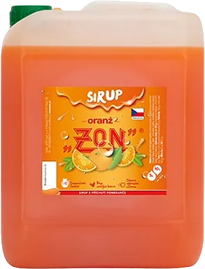 ZON sirup Oranž 10l (kanystr)