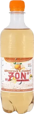 ZON 0,5L PET ZÁZVOROVÁ s medem