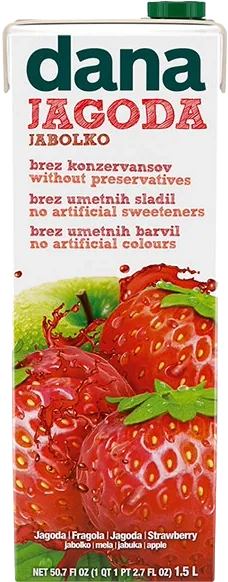 DANA JAHODA NÁPOJ 25%  1,5L