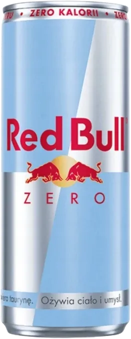 RED BULL ZERO 0,25L plech