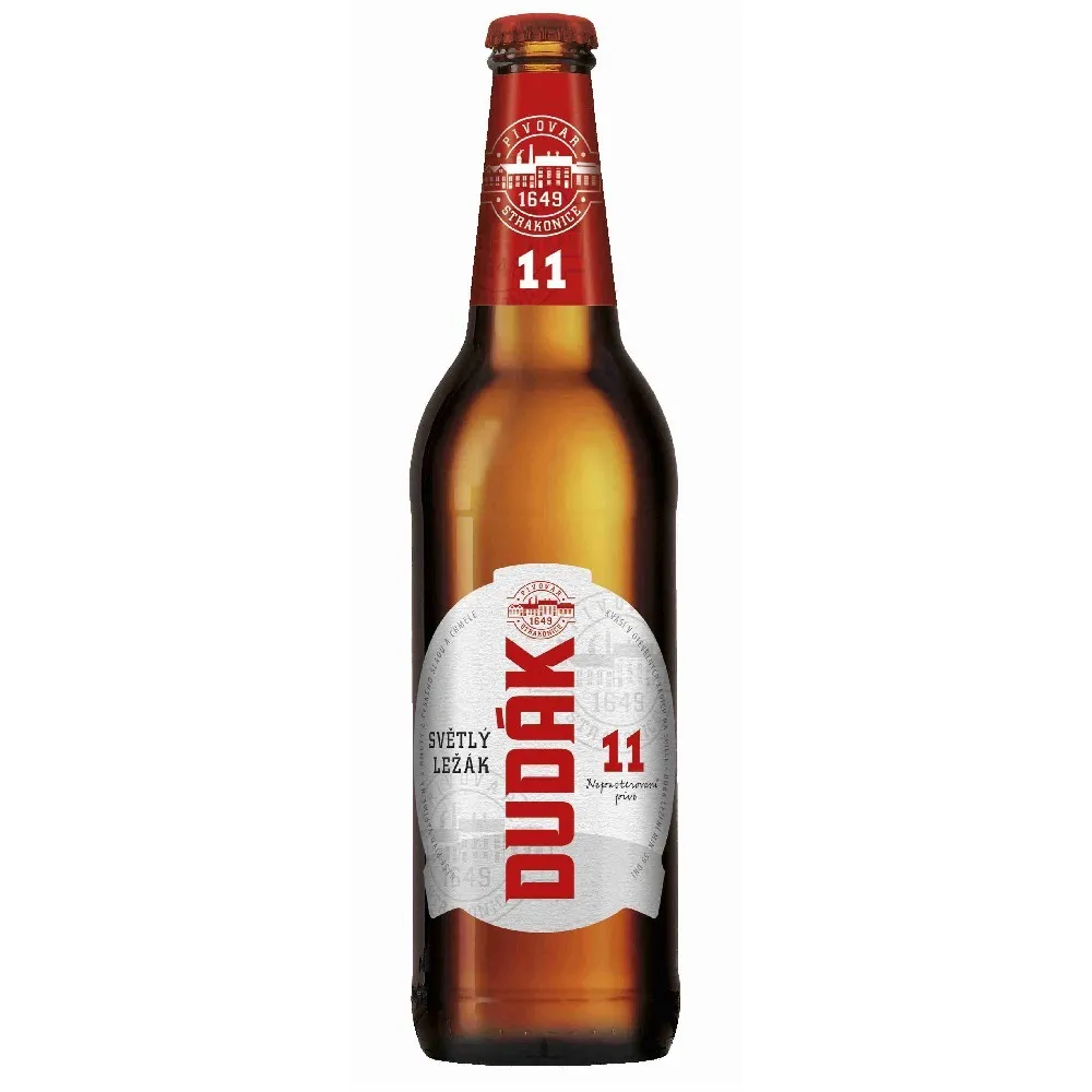 DUDÁK 11° sv.lež. 0,5l sklo Strakonice