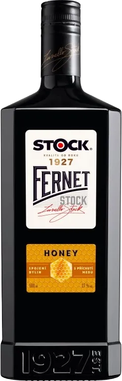 Fernet Stock Honey 0,5l 27%
