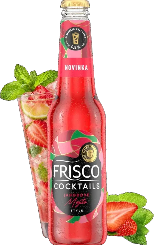 Produkt FRISCO Jahodové Mojito 0,33L Obrázek