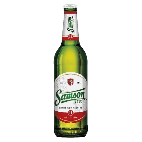 Produkt SAMSON 11° světlý lež. 0,5l/20ks sklo Obrázek