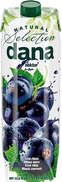 Produkt DANA ČERNÝ RYBÍZ NEKTAR 25%  1L Obrázek