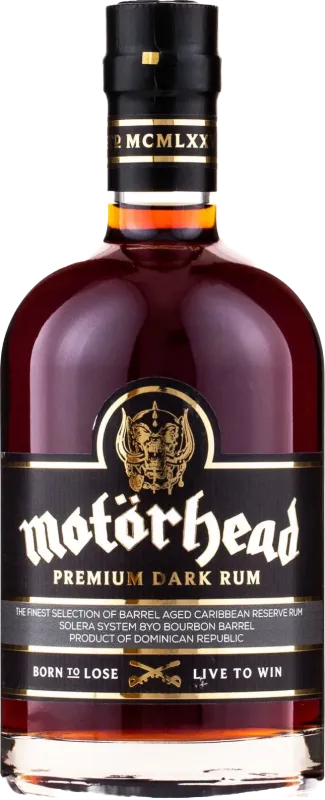 Produkt Motörhead Premium Dark Rum 0,7l 40% Obrázek