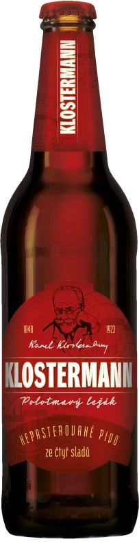 Produkt KLOSTERMANN polotm. lež. 0,5l sklo Strakonice Obrázek